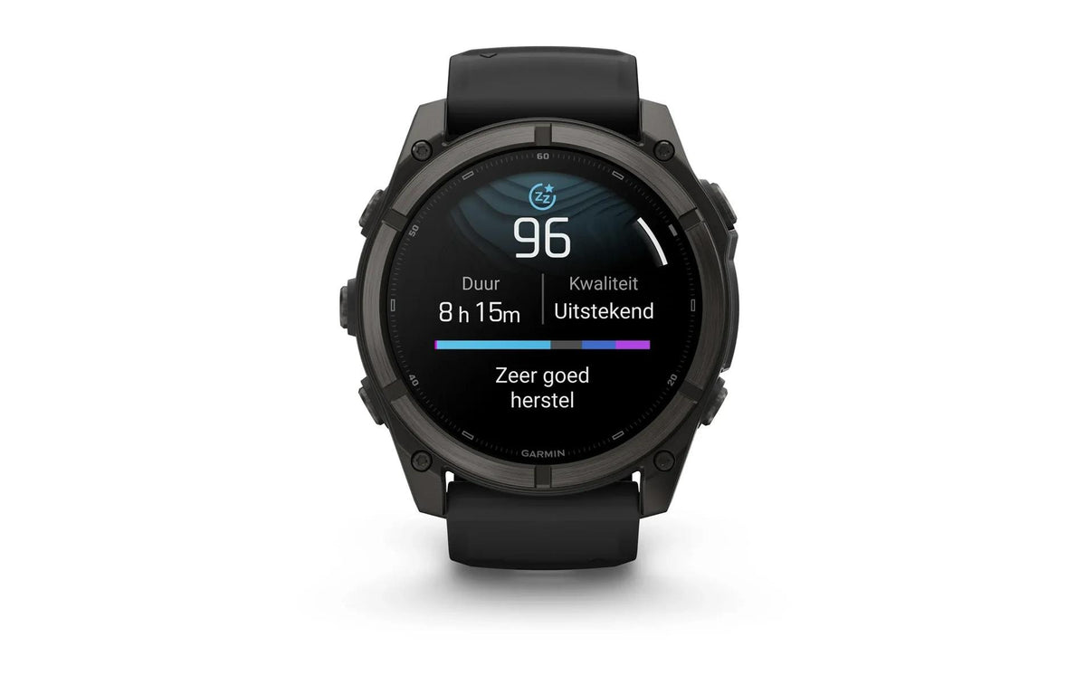 Garmin fēnix 9 51 mm GPS – Titan, Grau, 100 m, für Android, iPhone