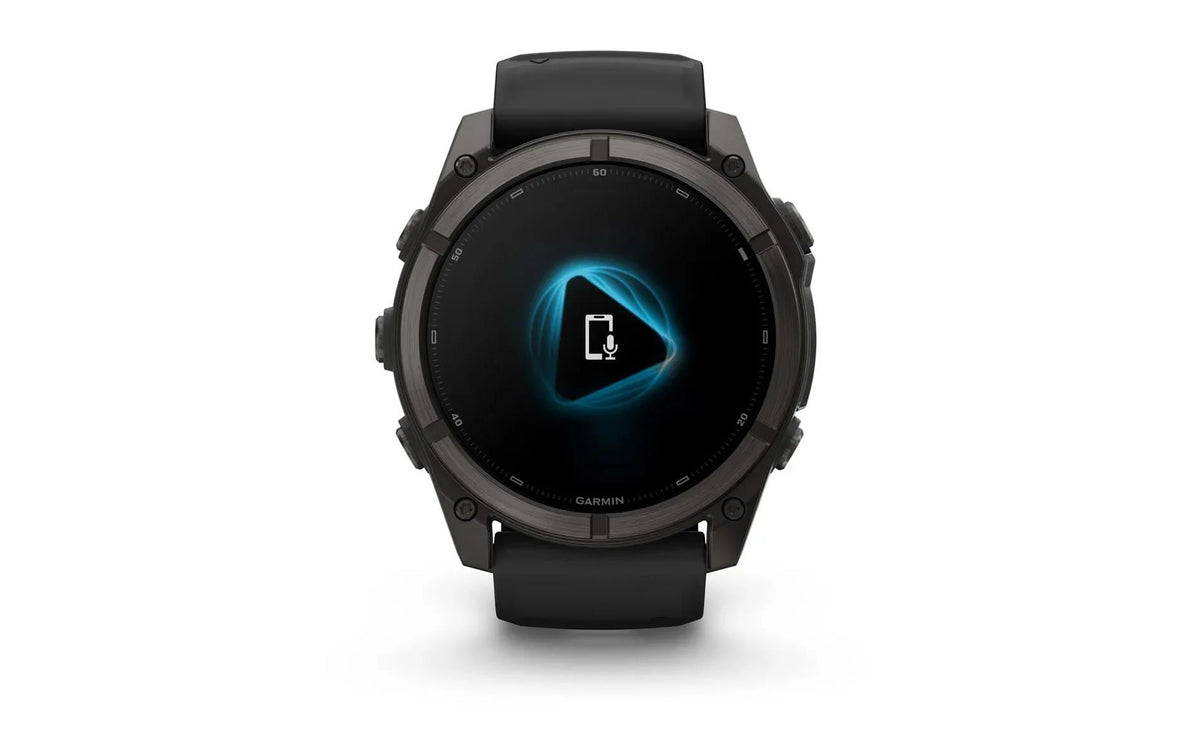 Garmin fēnix 9 51 mm GPS – Titan, Grau, 100 m, für Android, iPhone