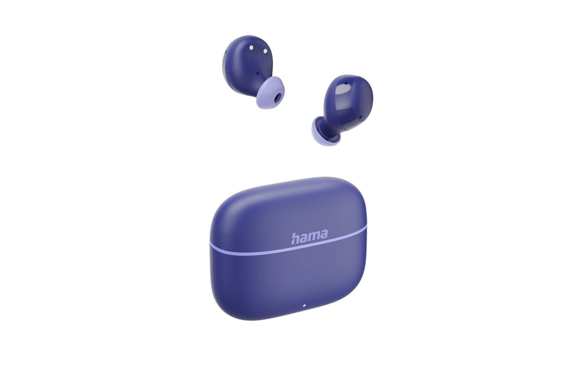 Hama Freedom Buddy II TWS In-Ear – Stereo, mit Ladecase, Blau, BT 5.3