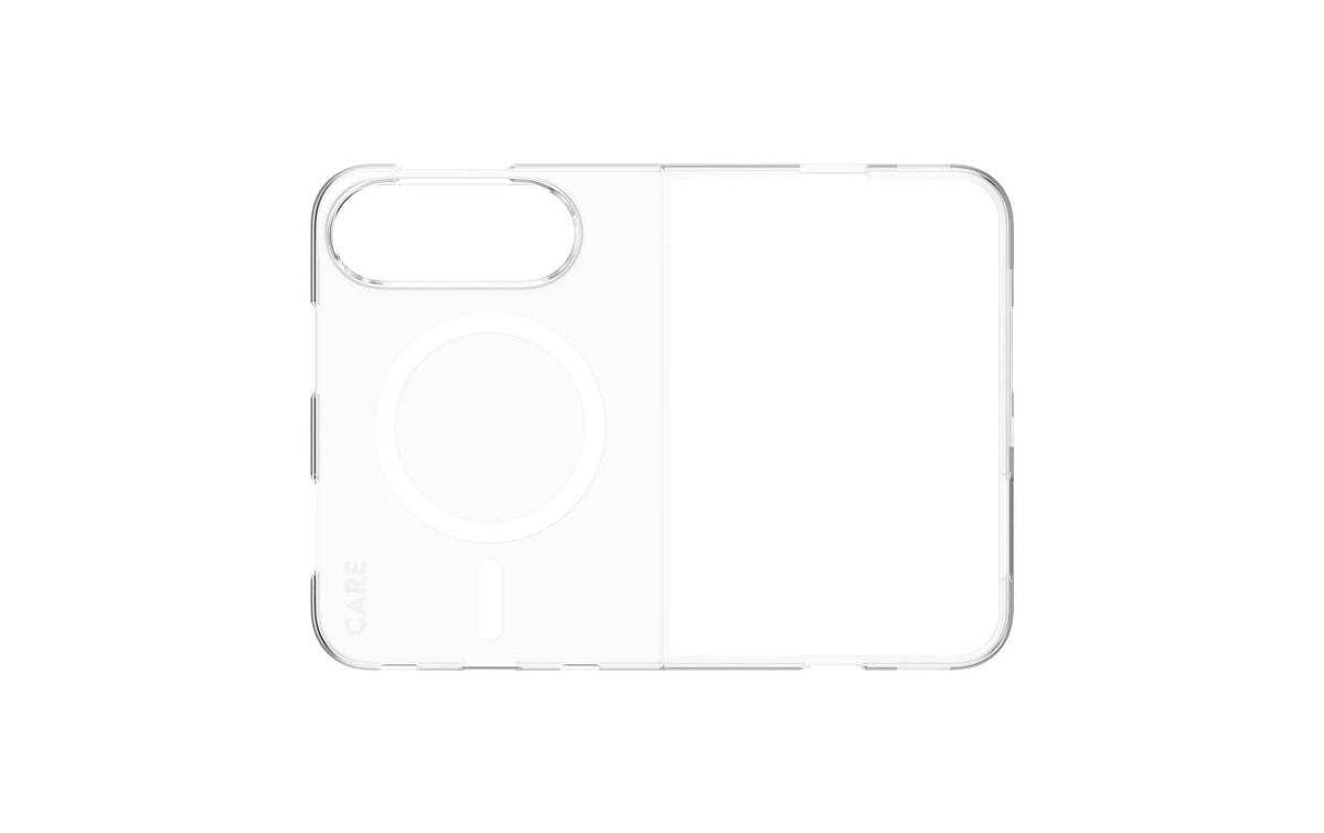 PanzerGlass CARE SLIM Backcover – für Apple iPhone Duo, MagSafe, PC+TPU, Transparent