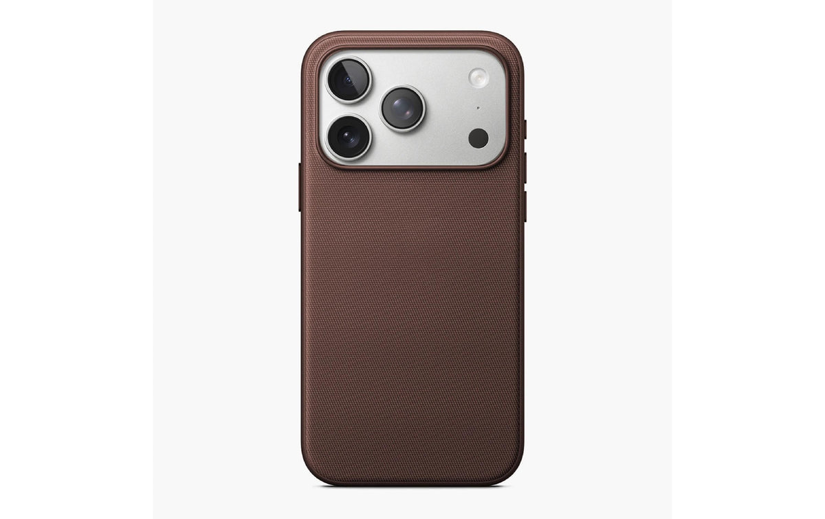 Vonmählen Backcover – für Apple iPhone 18 Pro Max, Textil, Braun