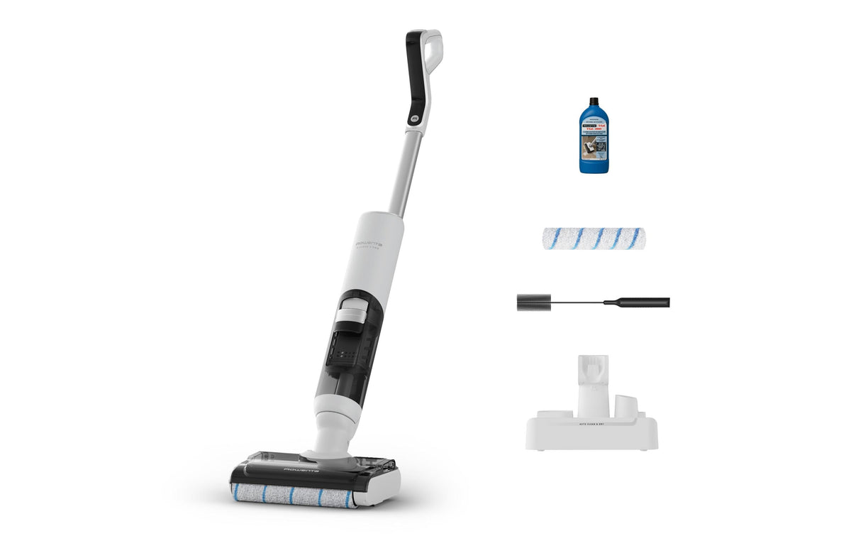 Rowenta Akkustaubsauger X-Clean 5 Pro GZ5435E0, mit Wischfunktion – 50 min, 250 W, 0,5 l