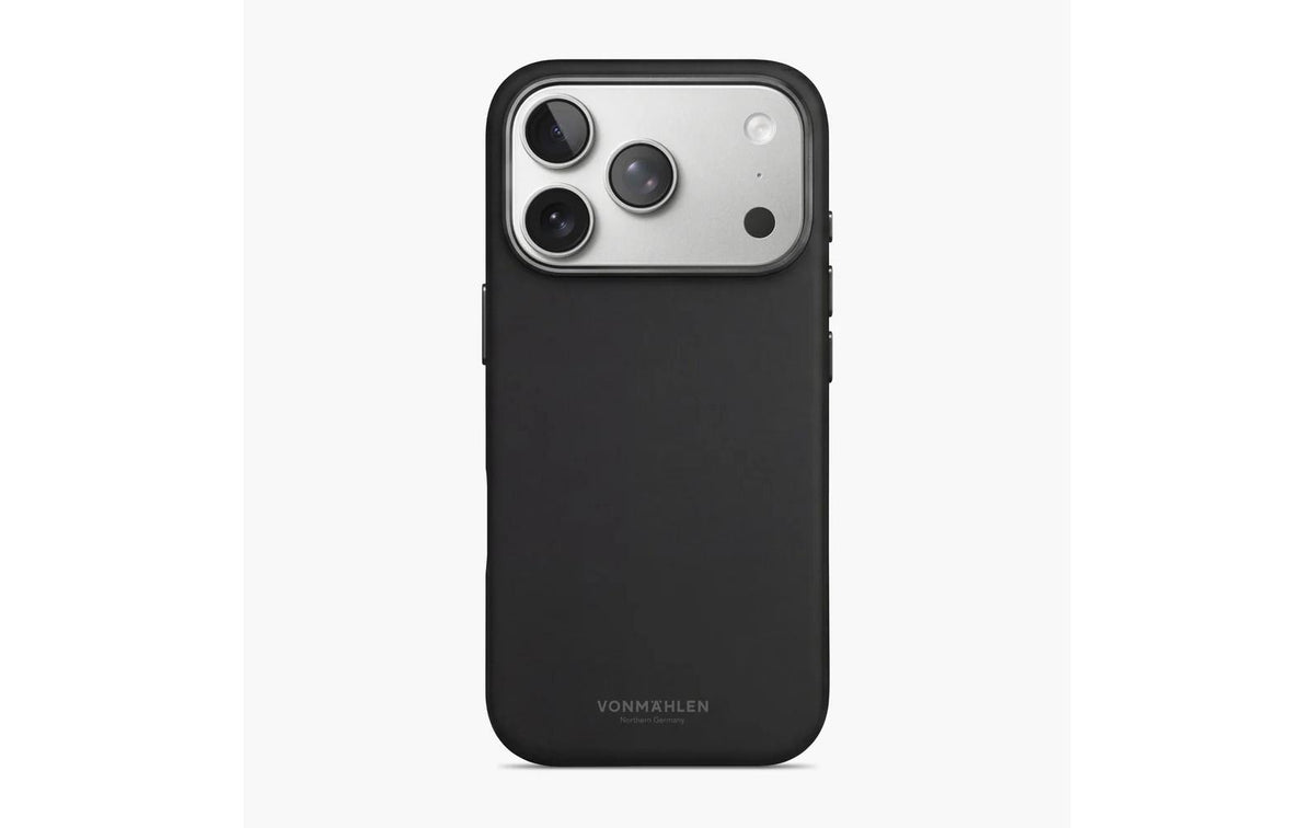Vonmählen Soft Silicone Case 2 Backcover – für Apple iPhone 18 Pro, Silikon, Schwarz