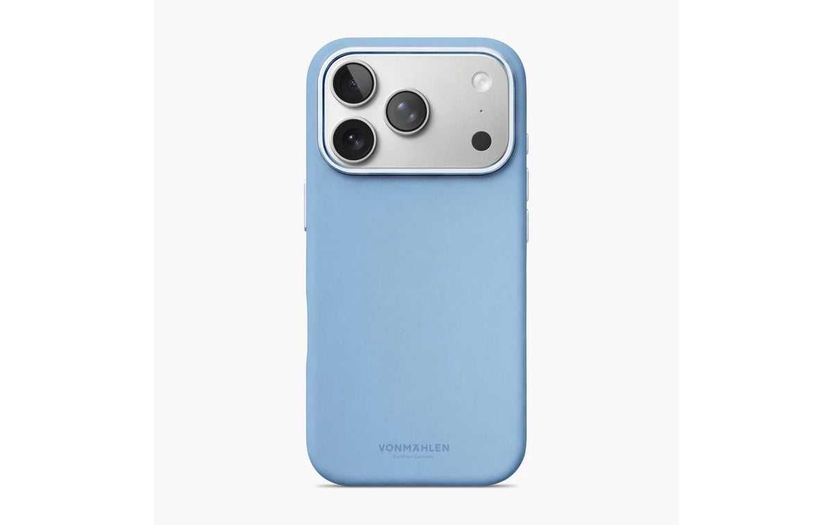 Vonmählen Soft Silicone Case 2 – Backcover – für Apple iPhone 18 Pro, Silikon, Hellblau