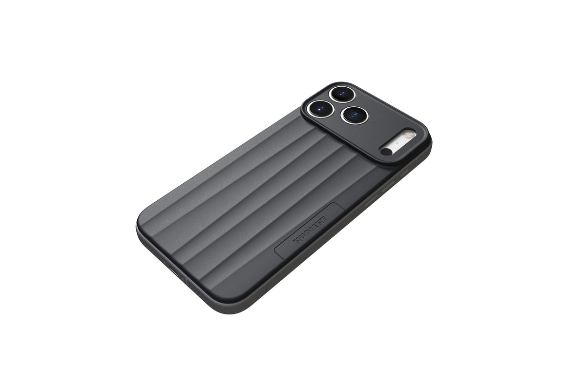 Nudient Slice Backcover – für Apple iPhone 17 Pro Max / iPhone 18 Pro Max, MagSafe, Kunststoff+Silikon, Dunkel