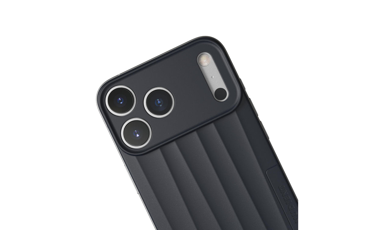 Nudient Slice Backcover – für Apple iPhone 17 Pro Max / iPhone 18 Pro Max, MagSafe, Kunststoff+Silikon, Dunkel