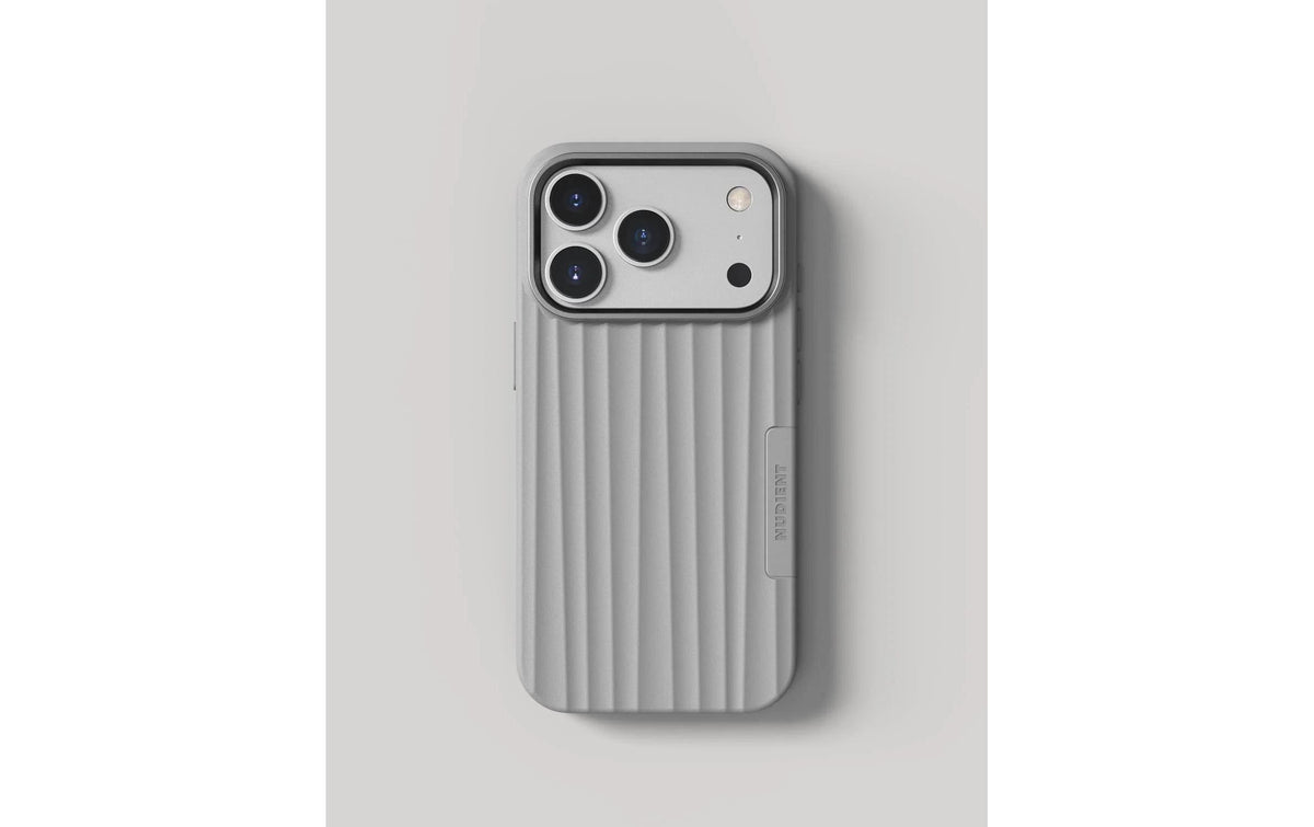 Nudient Bold Backcover – für Apple iPhone 17 Pro/18 Pro, MagSafe, Kunststoff, Urban Grey