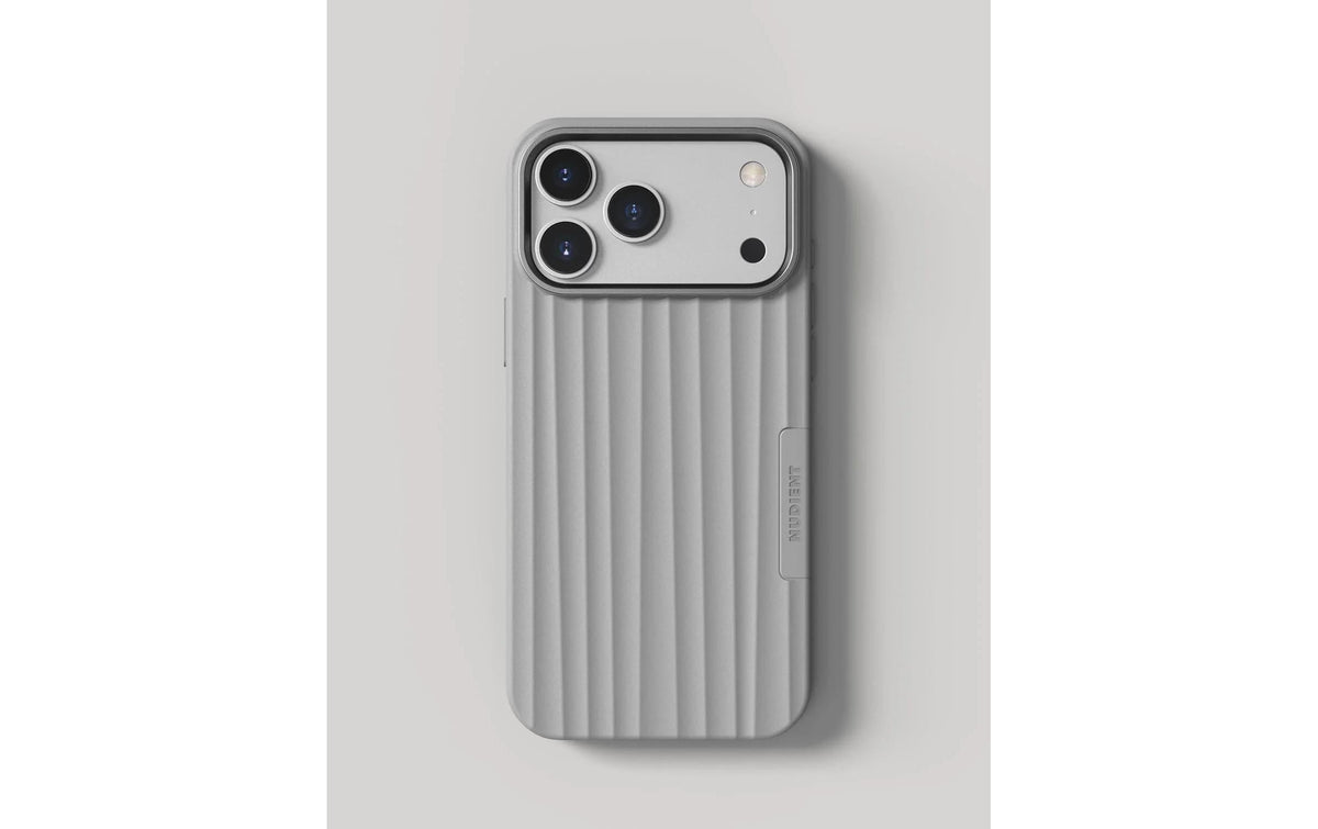 Nudient Bold Backcover – für Apple iPhone 17 Pro Max / iPhone 18 Pro Max, MagSafe, Kunststoff, Urban Grey