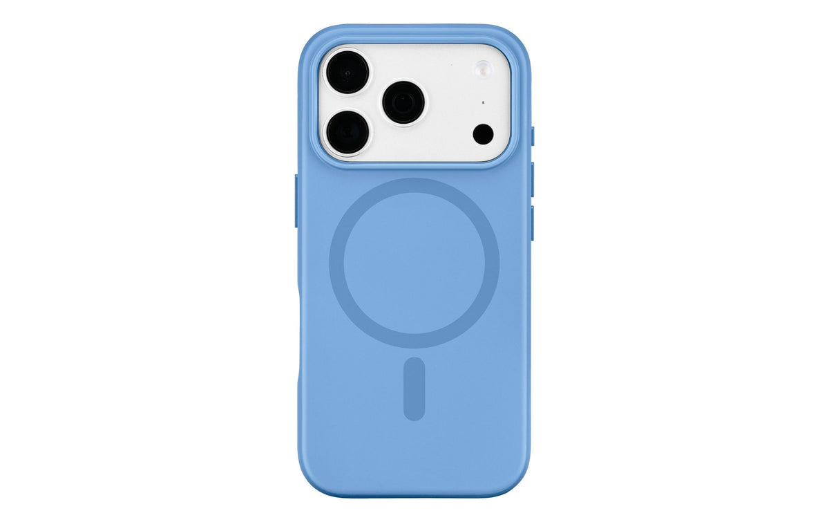 Cellularline Aura Mag Backcover – für Apple iPhone 18 Pro, MagSafe, Kunststoff, Blau