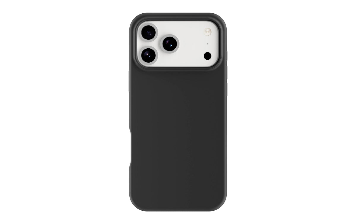 Cellularline Backcover – für Apple iPhone 18 Pro Max, MagSafe, Silikon, Schwarz, kratzresistent, antibakteriell
