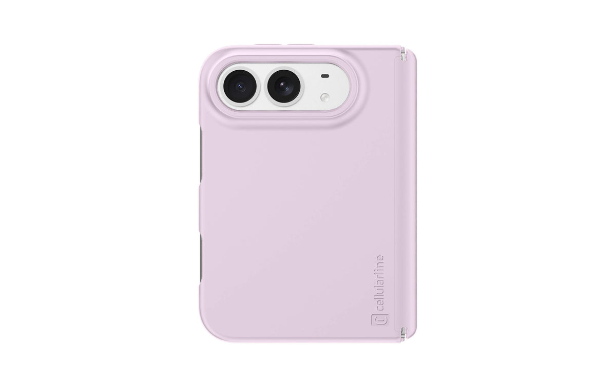 Cellularline Sensation Mag – Rückcover – für Apple iPhone 18 Duo – MagSafe, Silikon, Pink