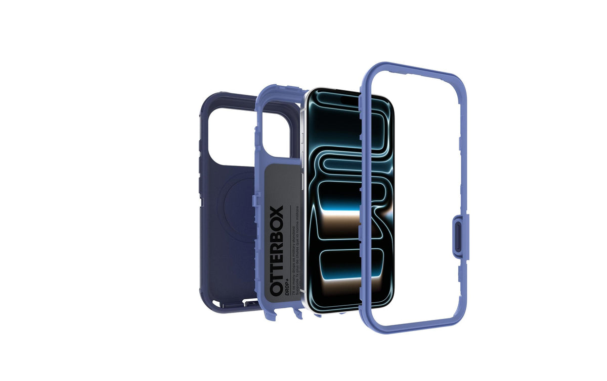 OtterBox Defender Pro Rugged-Case – MagSafe, blau, OSCARS