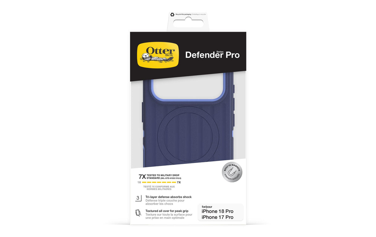 OtterBox Defender Pro Rugged-Case – MagSafe, blau, OSCARS