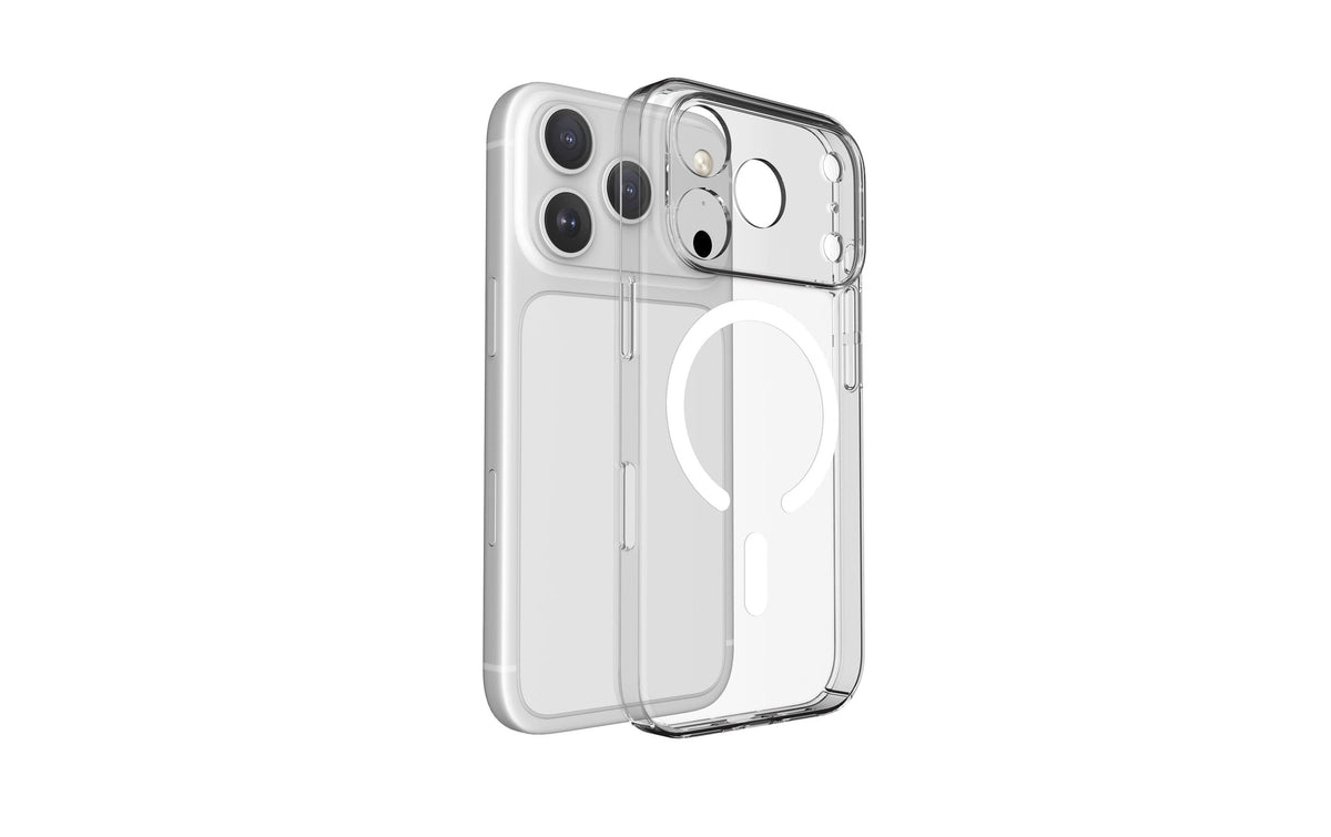 Cellularline Ultra Slim Mag Backcover – für Apple iPhone 18 Pro, Kunststoff, Transparent, kratzresistent