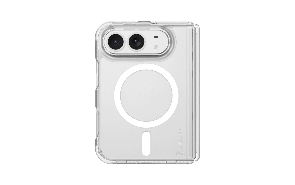Cellularline Ultra Strong Mag – Backcover – für Apple iPhone 18 Duo, MagSafe, Kunststoff, Transparent