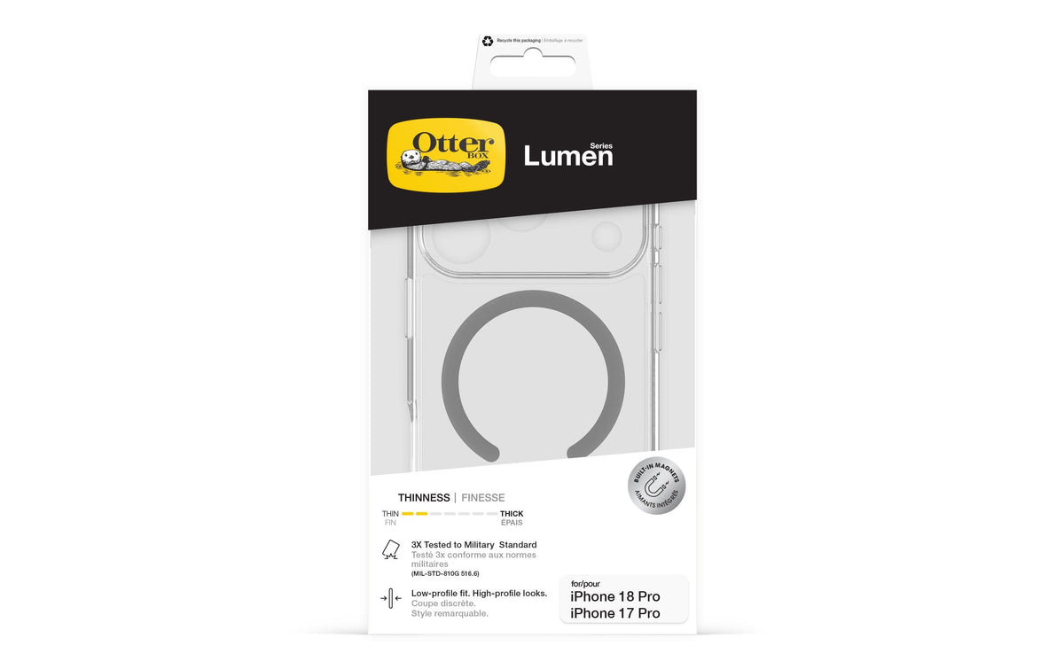 OtterBox Lumen Clear OSCARS – Backcover – für Smartphone, Transparent