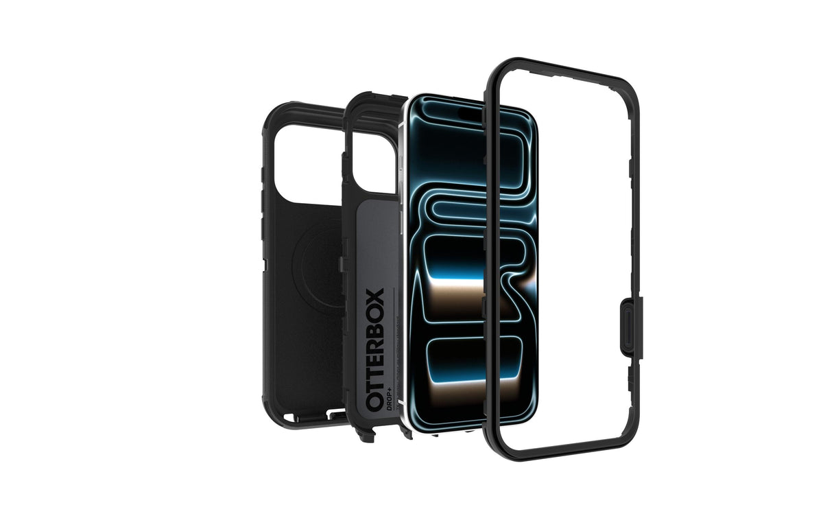 OtterBox Defender Pro – Robusthülle – für Apple iPhone – MagSafe, schwarz