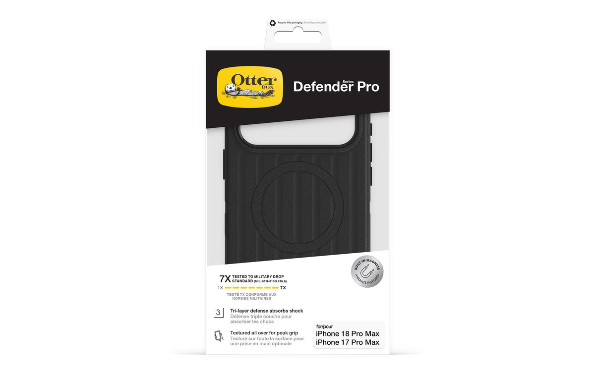OtterBox Defender Pro – Robusthülle – für Apple iPhone – MagSafe, schwarz