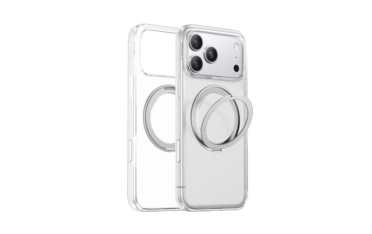 Torras Ostand O1 Guardian Rückcover – für Apple iPhone 18 Pro Max, Kunststoff, Weiss
