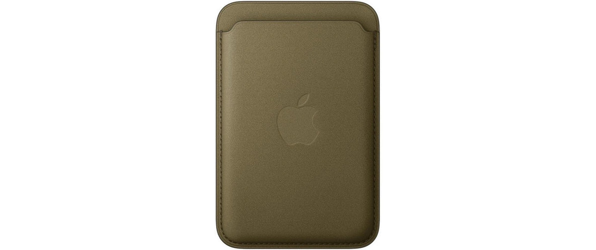 Apple Feingewebe Wallet – Kartenhalter/Wallet – MagSafe – Dunkeloliv