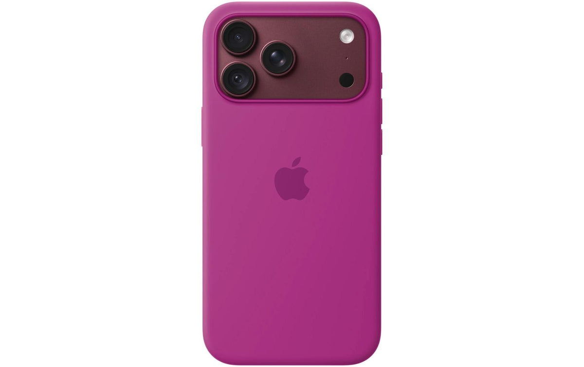 Apple Backcover – für Apple iPhone 18 Pro Max, MagSafe, Silikon, Magenta