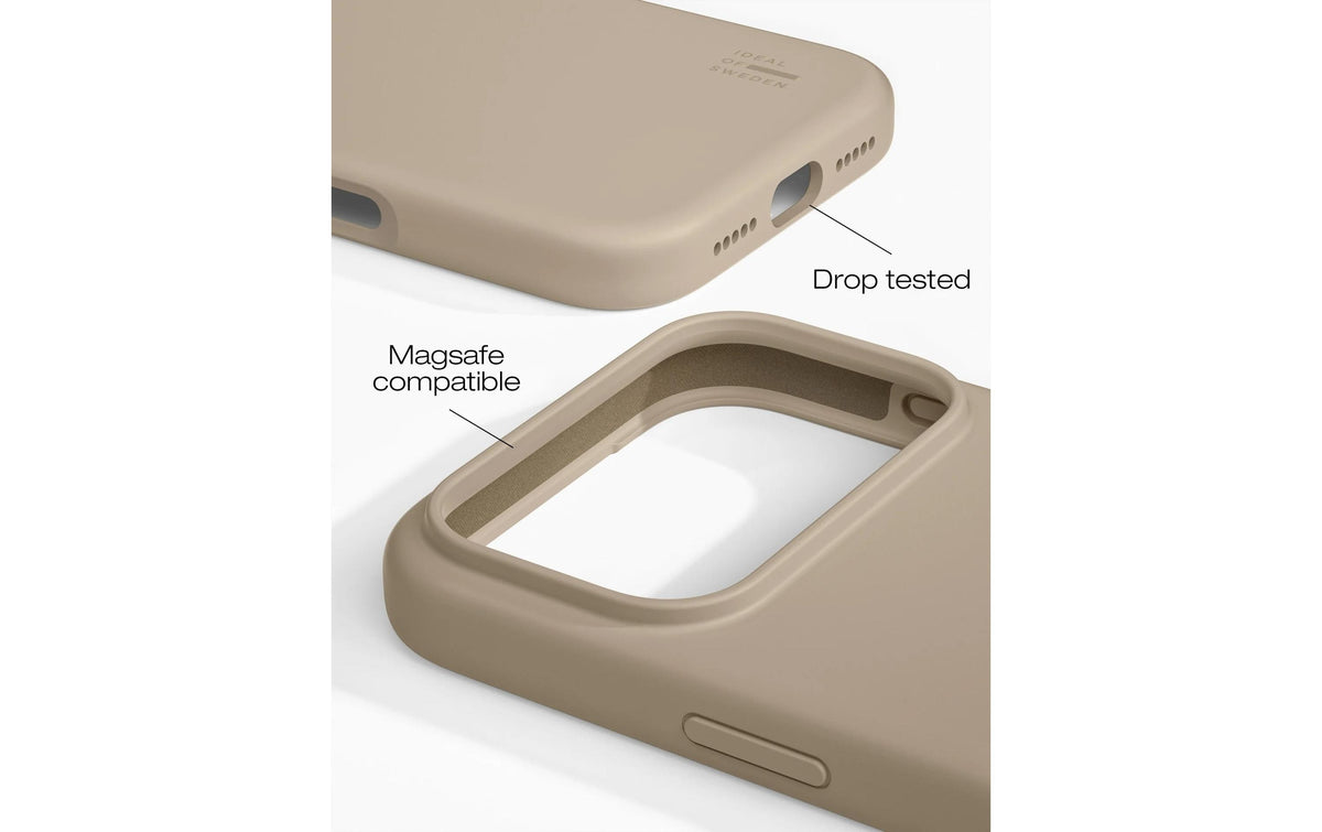 iDeal of Sweden Silikonhülle – Rückcover – für Apple iPhone 17 Pro Max/18 Pro Max, Perfect Beige