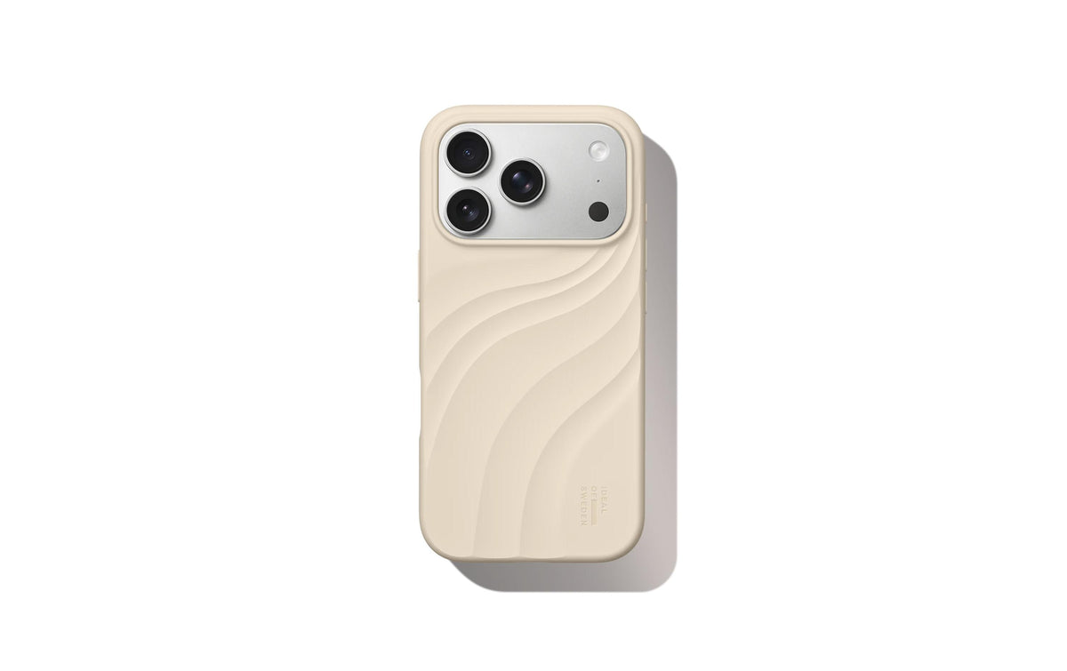 iDeal of Sweden Silikonhülle Rückseite – für Apple iPhone 17 Pro Max/18 Pro Max, Cloud Dancer
