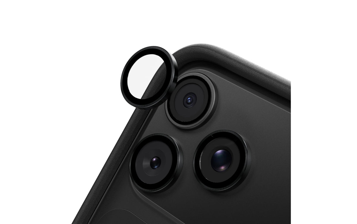 Rhinoshield Lens Protectors Pro – Spezial-Zubehör – für iPhone 18 Pro, iPhone 18 Pro Max – Metall, Schwarz