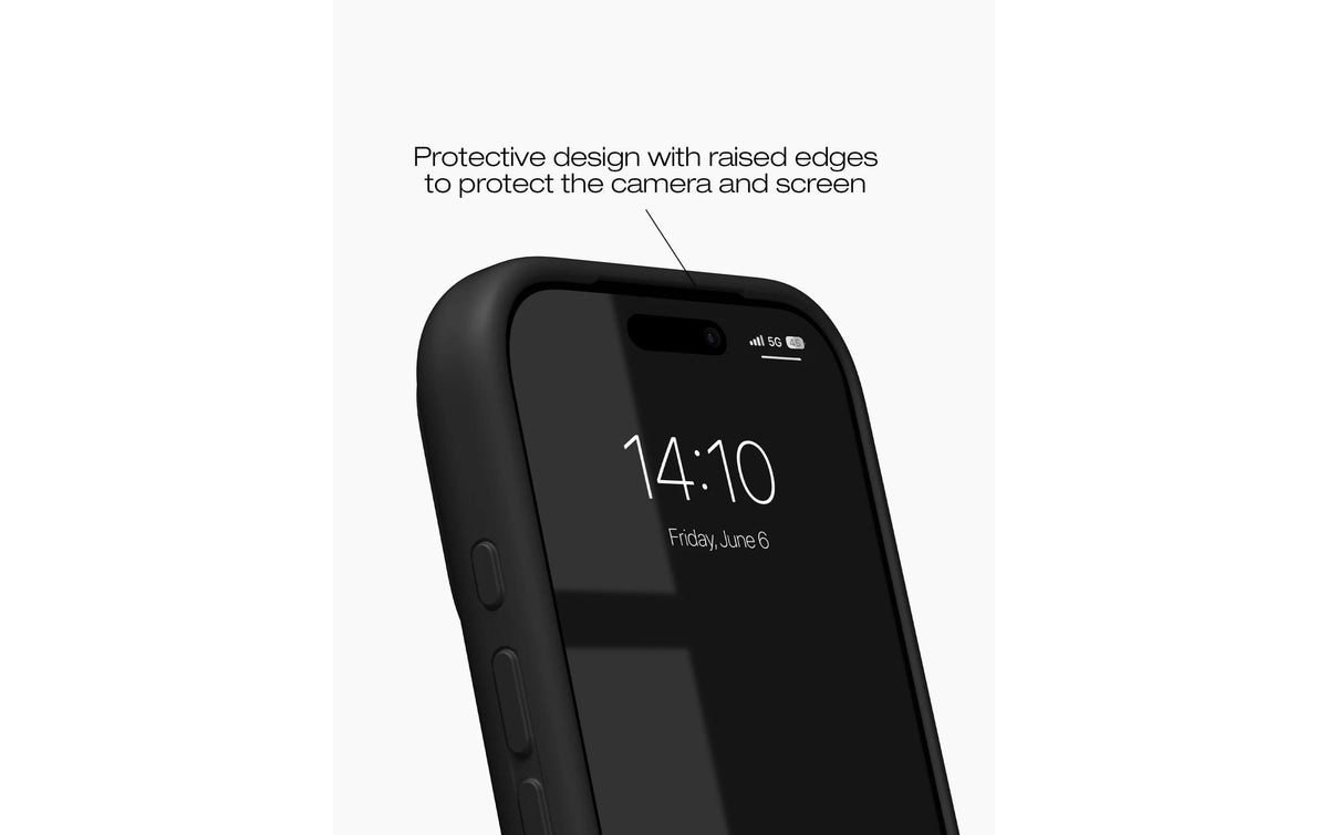 iDeal of Sweden Backcover – für Apple iPhone 17 Pro/18 Pro, Velvet Schwarz, bis 2 m sturzsicher