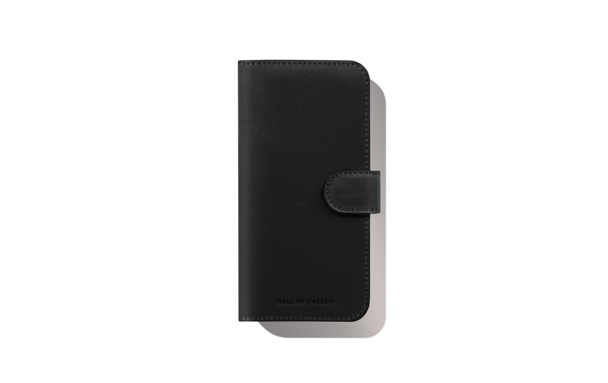 iDeal of Sweden Book Cover – Wallethülle – für Apple iPhone 17 Pro Max/18 Pro Max, PU, Schwarz