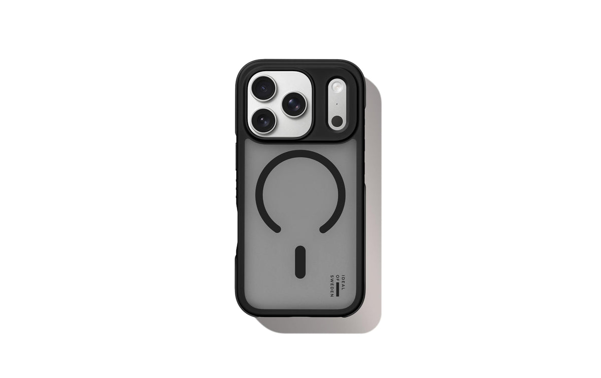 iDeal of Sweden Ideal Bumper – Backcover – für Apple iPhone 17 Pro/18 Pro – MagSafe, Kunststoff, Schwarz