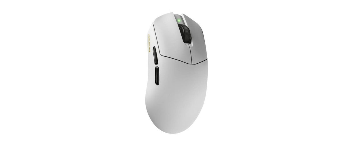 COUGAR Gaming COUGAR Revenger Pro 4K – Gaming-Maus – Kabellos (2,4 GHz), Kabelgebunden (USB-C), 26000 DPI, Beidhändig, Weiss