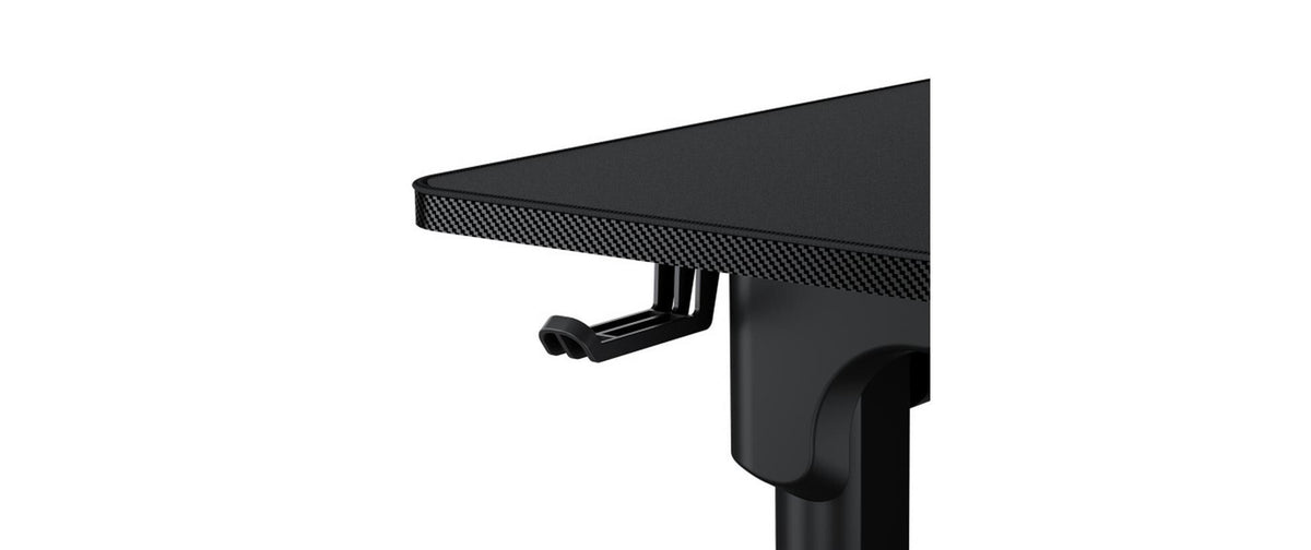 COUGAR Gaming COUGAR E-GRAV 160 – Höhenverstellbarer Tisch, 160 × 75 cm, elektrisch, 73–118 cm, 120 kg, schwarz