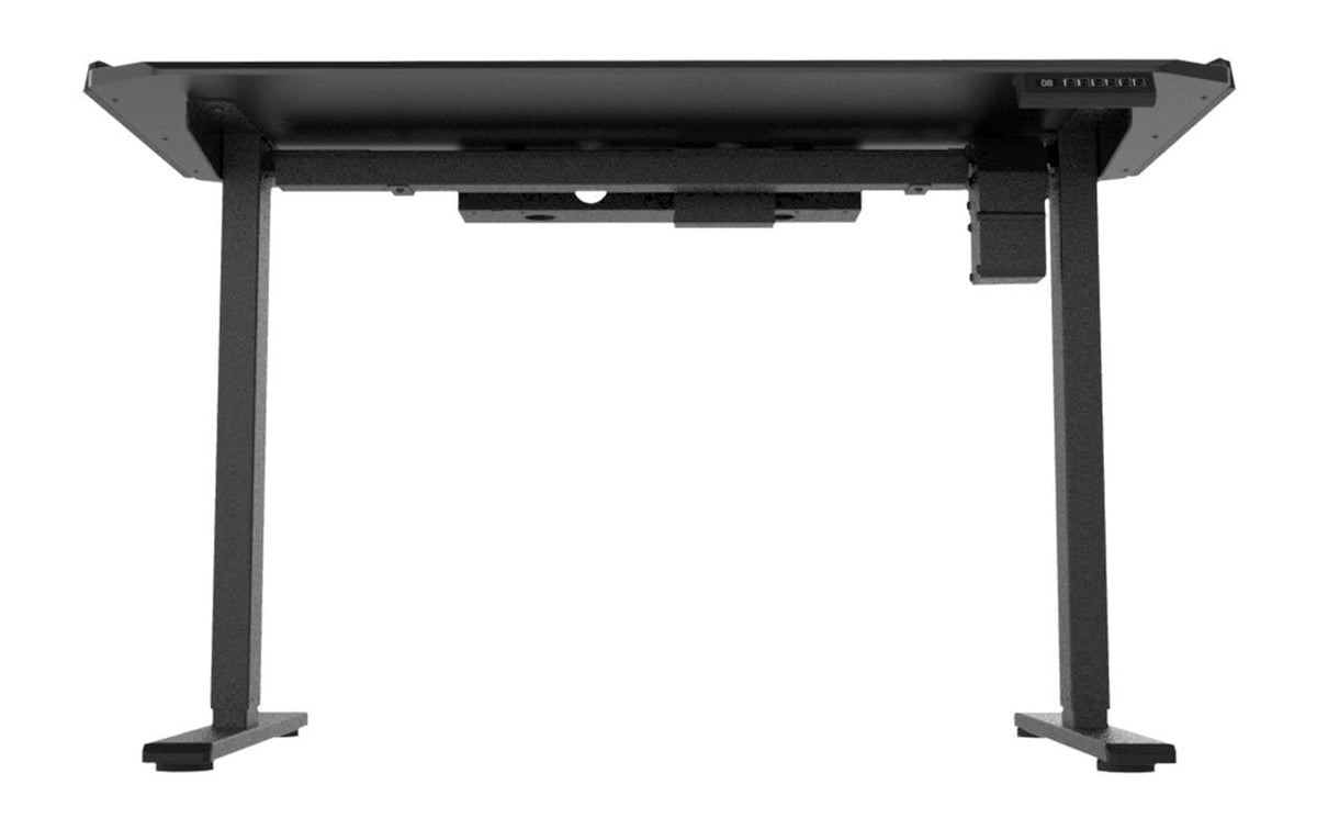 COUGAR Gaming COUGAR Deimus 120 – Arbeitstisch, 122 × 60,5 cm, 80 kg, Schwarz, MDF/Metall
