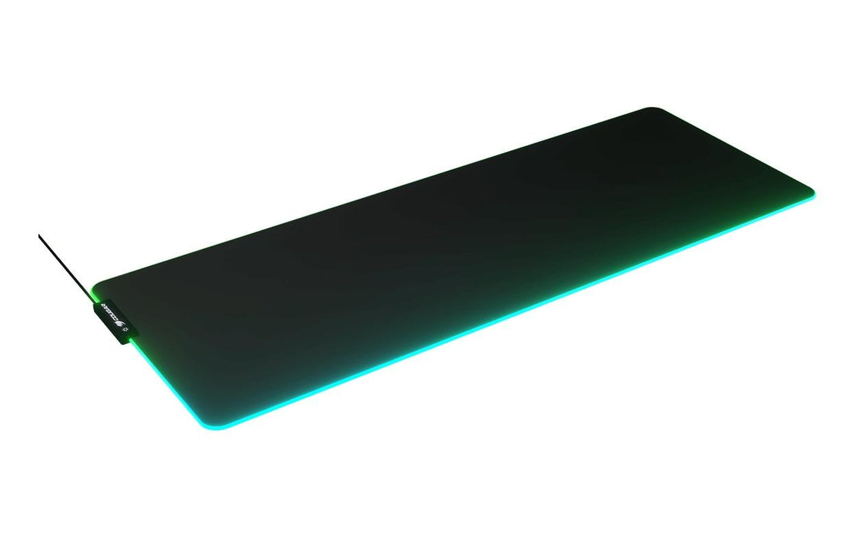 COUGAR Gaming COUGAR NEON X – Gaming-Mauspad – 800 × 300 mm, RGB, Stoff & Gummi, Schwarz
