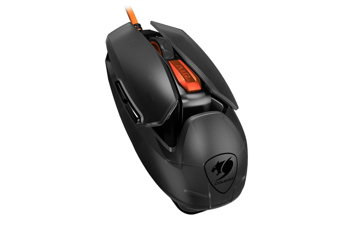 COUGAR Gaming AirBlader Tournament – Gaming-Maus – Kabelgebunden (USB‑A), 20000 DPI, Rechts, Schwarz