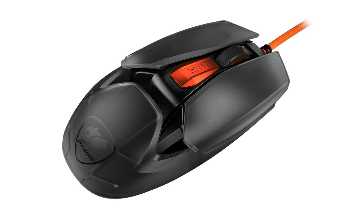 COUGAR Gaming AirBlader Tournament – Gaming-Maus – Kabelgebunden (USB‑A), 20000 DPI, Rechts, Schwarz