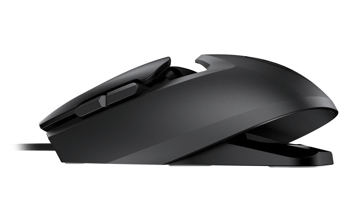 COUGAR Gaming COUGAR AIRBLADER – Gaming-Maus – Kabelgebunden (USB‑A), 16000 DPI, Beidhändig, Schwarz