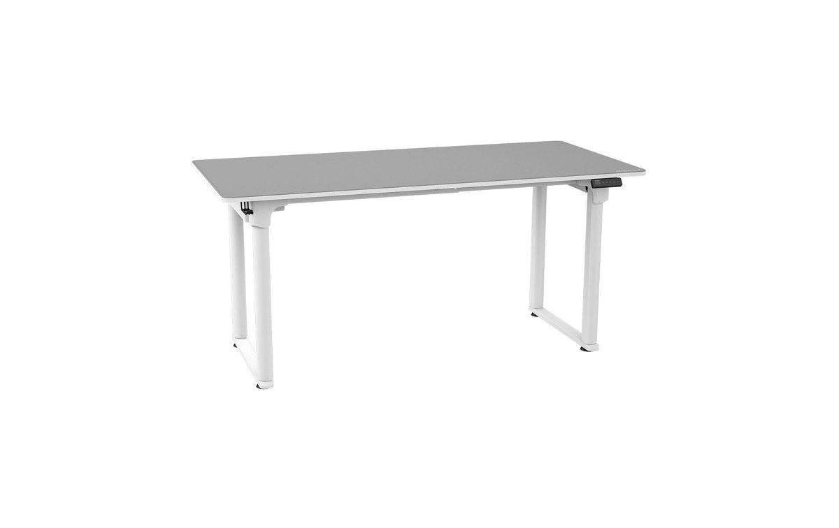 COUGAR Gaming E-Grav 160 – Höhenverstellbarer Tisch, 160 × 75 cm, elektrisch, 73–118 cm, 120 kg, Weiss
