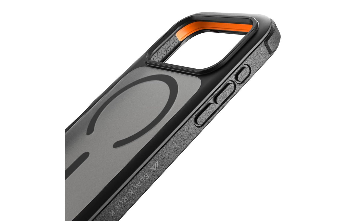 Black Rock Robust Hybrid Backcover – für Apple iPhone 17 Pro / 18 Pro, Kunststoff, Schwarz