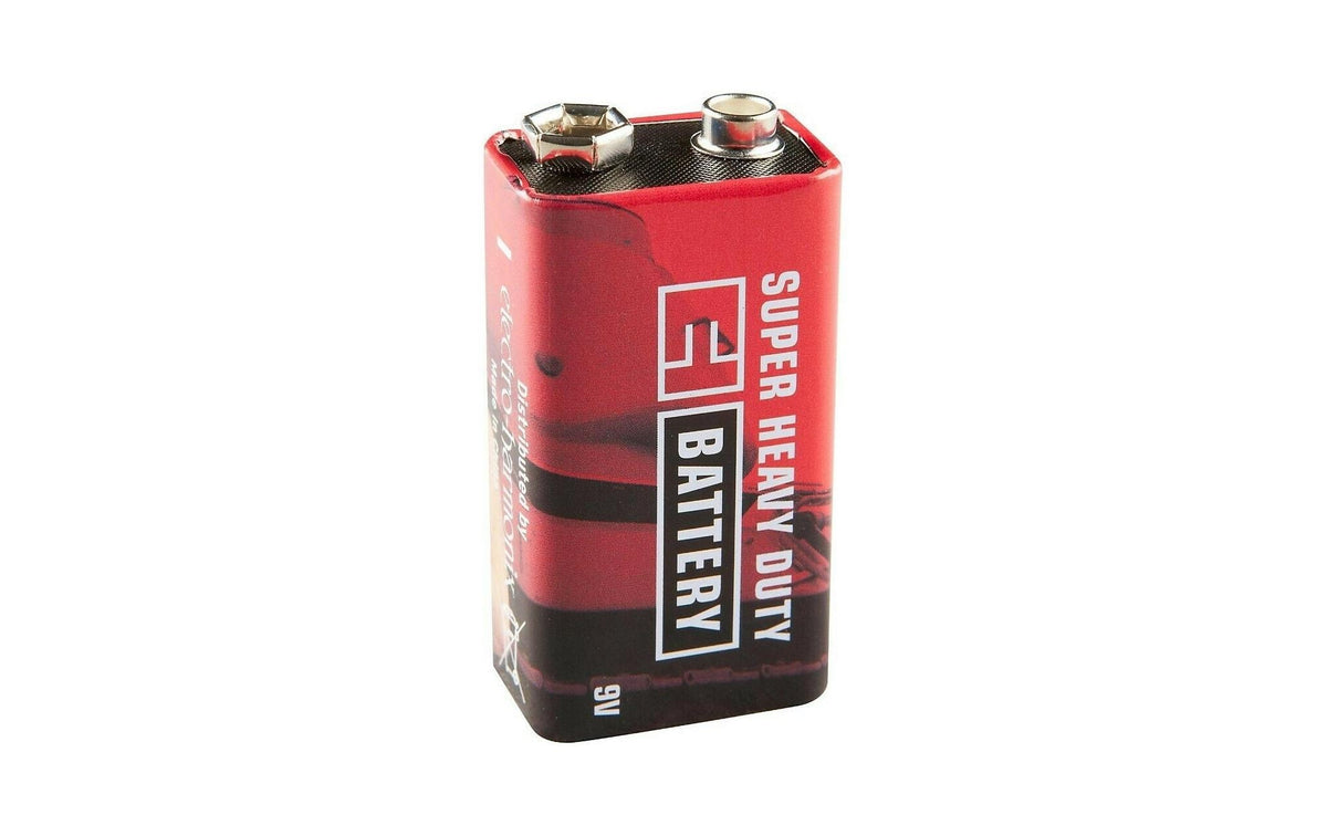 Electro-Harmonix – 9V Batterie, Zinkchlorid, 9 V – 1 Stk.