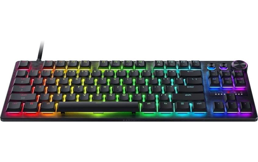 Razer Huntsman V3 Pro TKL – Tastatur TKL – Mechanisch – Verkabelt, USB-A – QWERTY (US-INT) – RGB