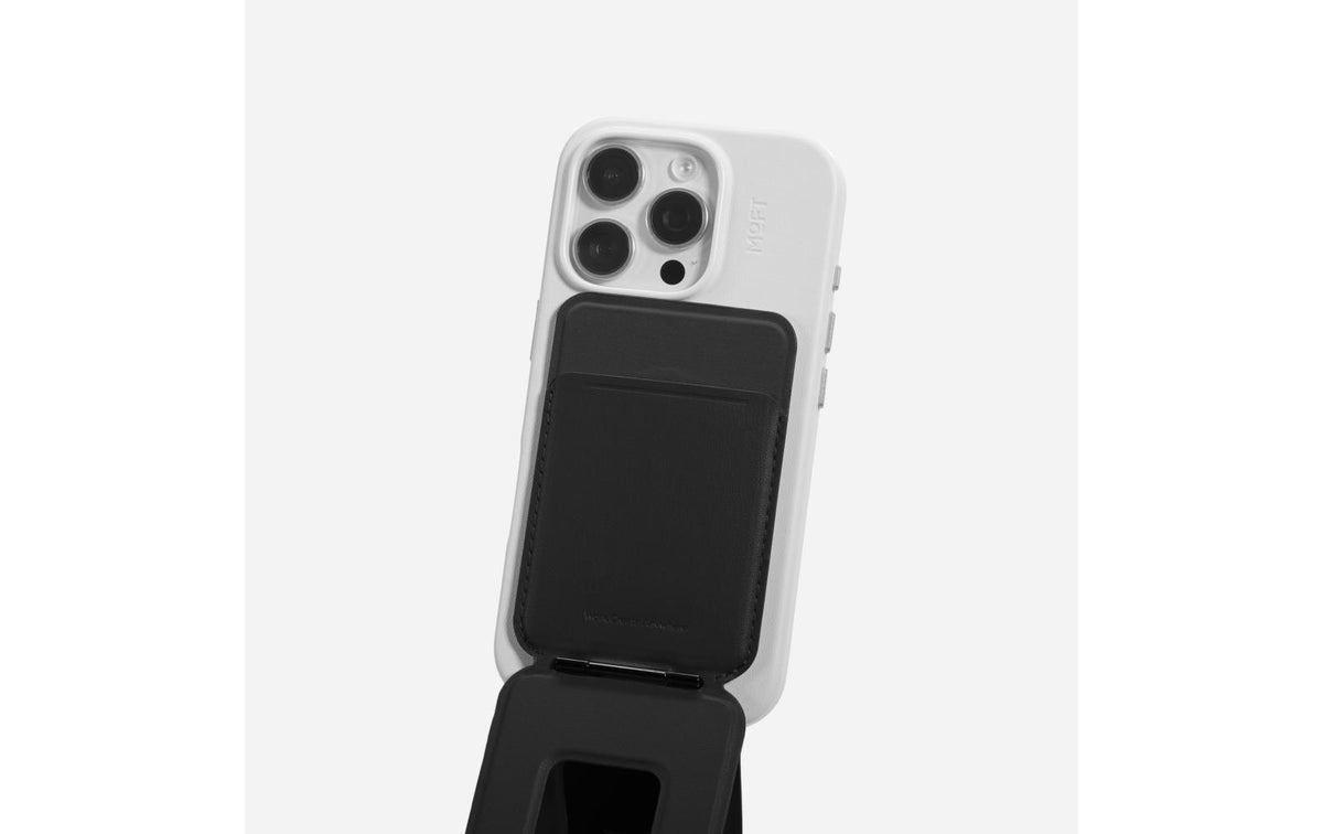 MOFT Snap Tripod Stand & Wallet MOVAS – Tisch-Ständer, magnetisch – für MagSafe – Schwarz