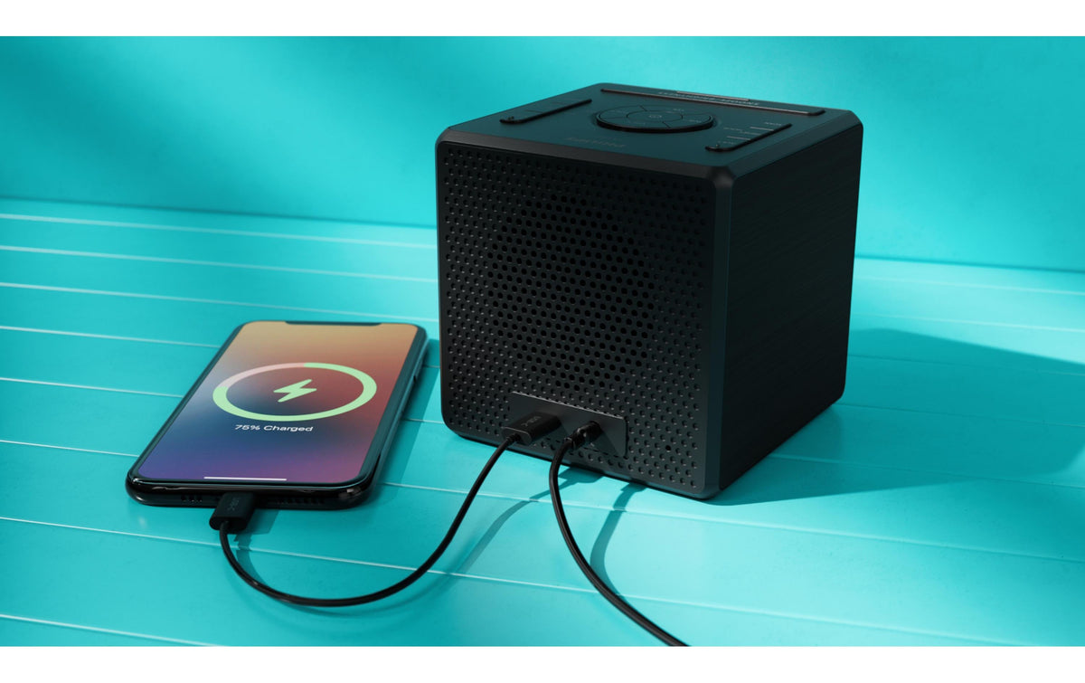 Philips TAR4600/10 – Radiowecker DAB+/UKW – Schwarz