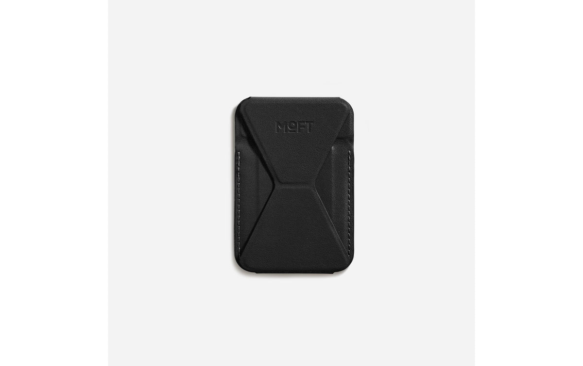 Moft Snap-on Kartenhalter/Wallet – magnetisch – für iPhone (MagSafe) – Schwarz