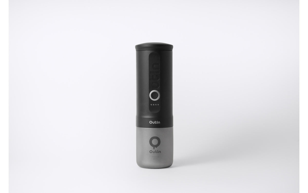 Outin Espressotasse – 90 ml, Ø 6,0 cm, H 7,3 cm, Kunststoff, Dunkelgrün