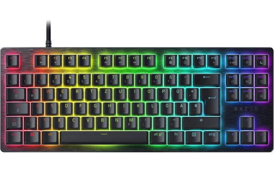 Razer Huntsman V3 Tenkeyless Tastatur TKL – Magnetisch (Hall-Effekt) – Verkabelt, USB-A – QWERTZ (DE)