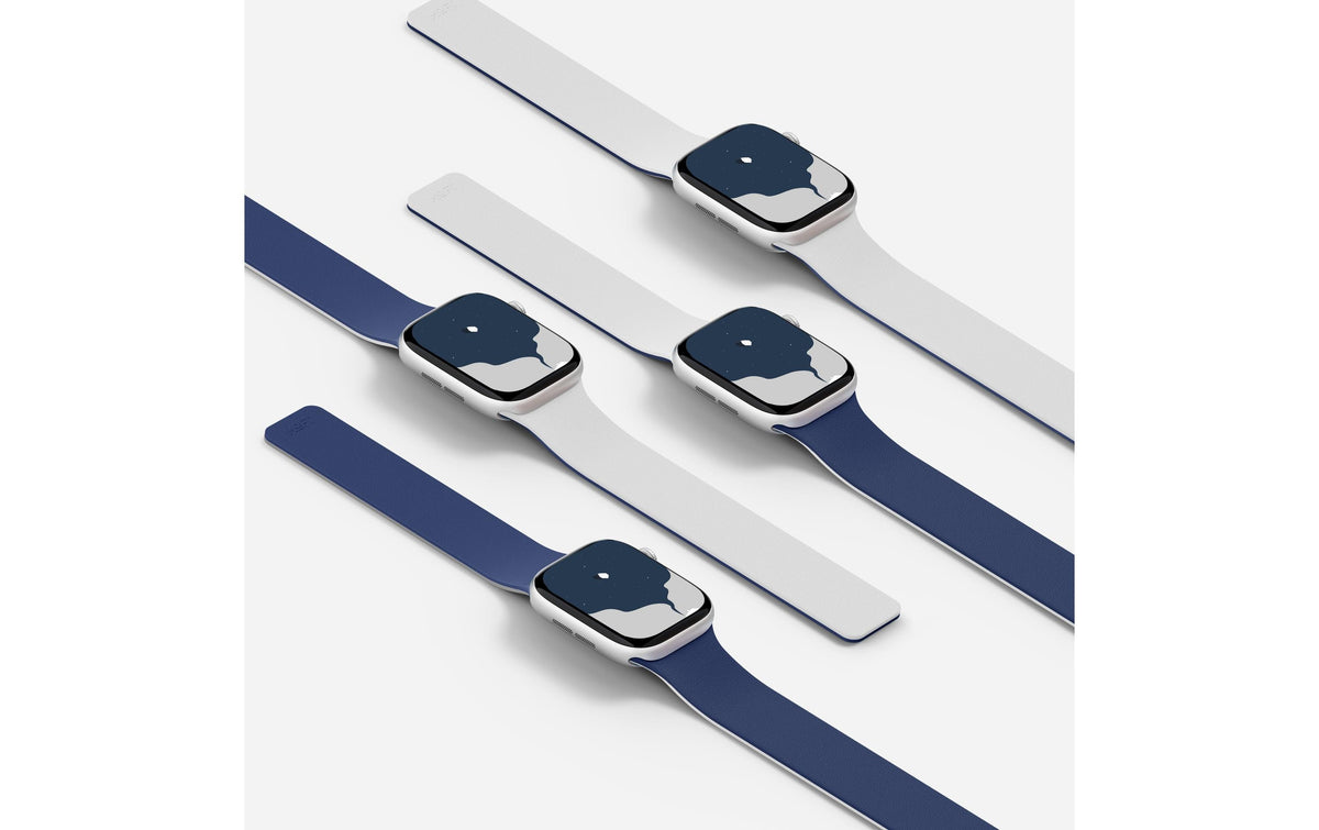 MOFT Snap – Apple Watch Armband, weiss, für Apple Watch (u. a. 42/44/45/46/49 mm)