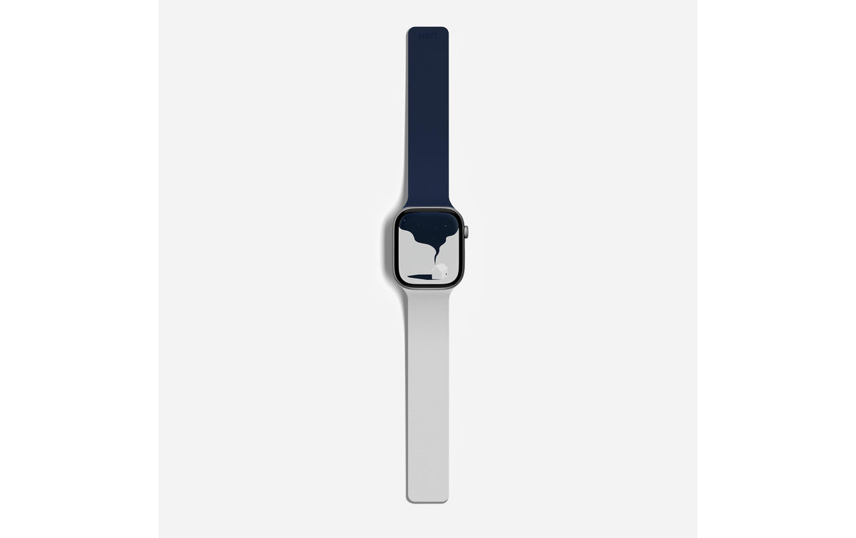 MOFT Snap – Apple Watch Armband, weiss, für Apple Watch (u. a. 42/44/45/46/49 mm)