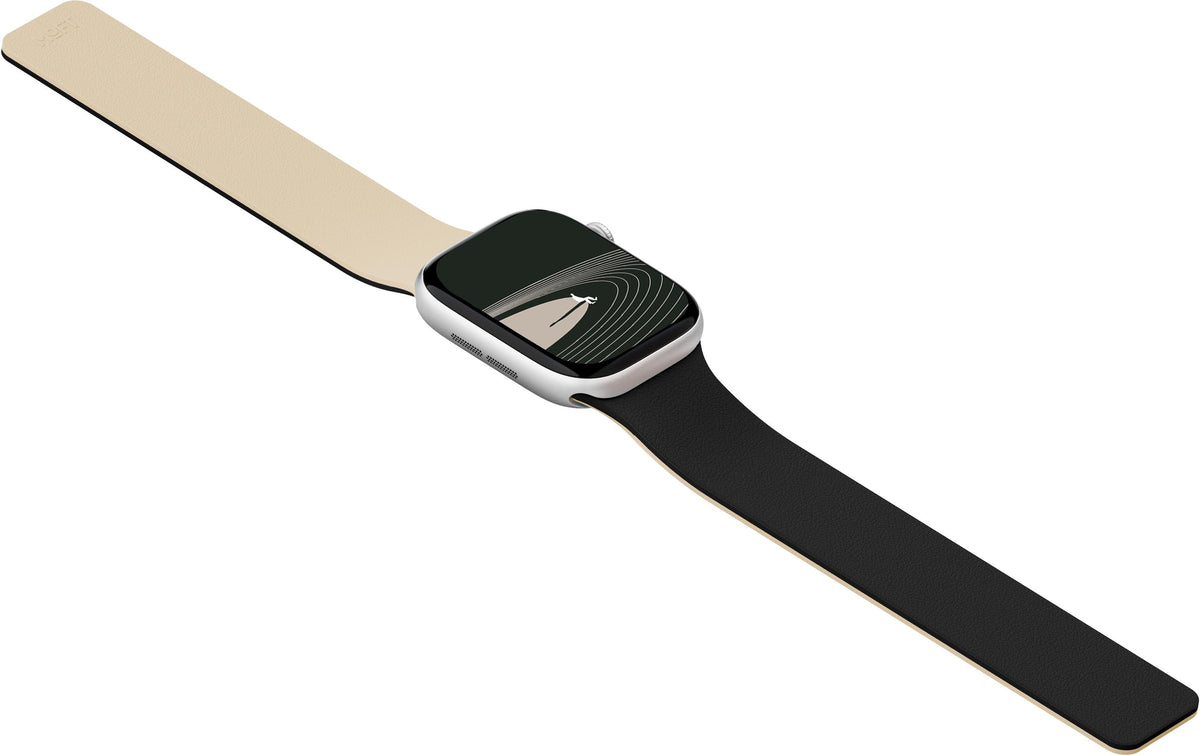 Moft Snap 42 mm – Schwarz/Stardust, für Apple Watch